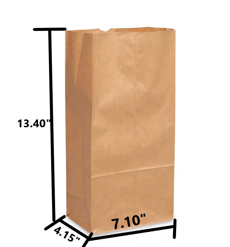 Bag#12 7.10 X 4.15 X 13.40